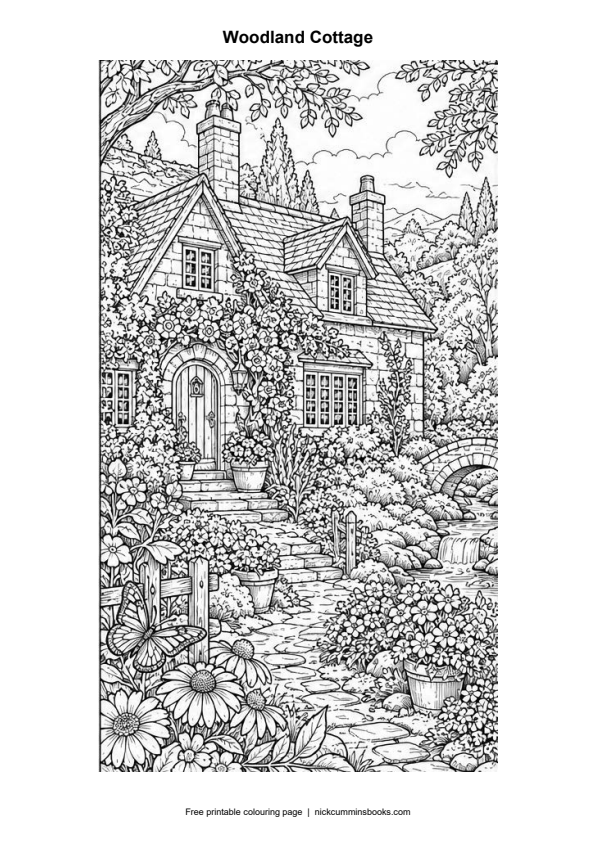 First-page preview of Free Coloring Pages for Teens & Adults
