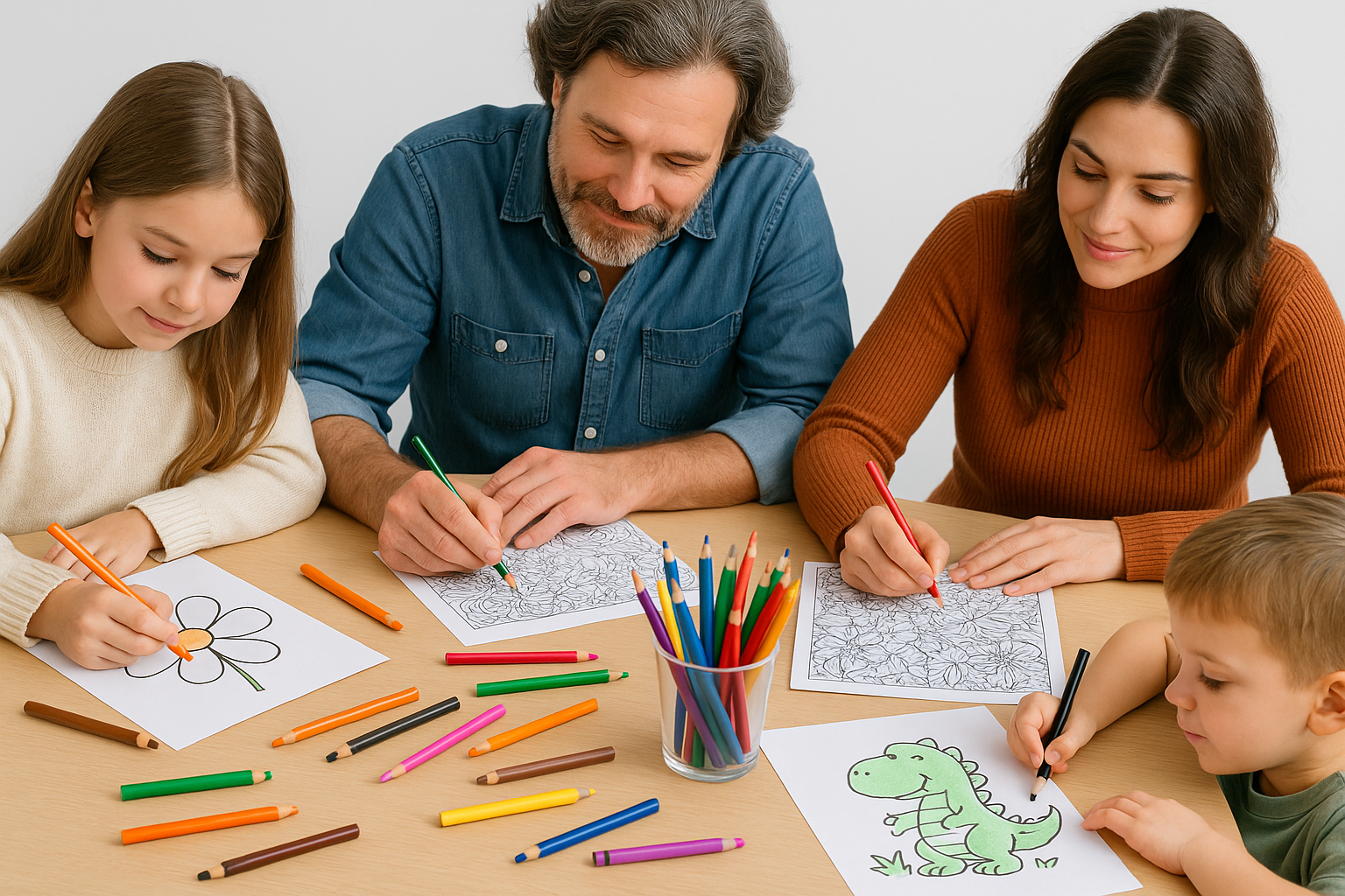 Coloring fun for all the family